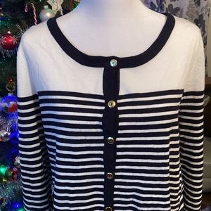 Karen Scott button cardigan